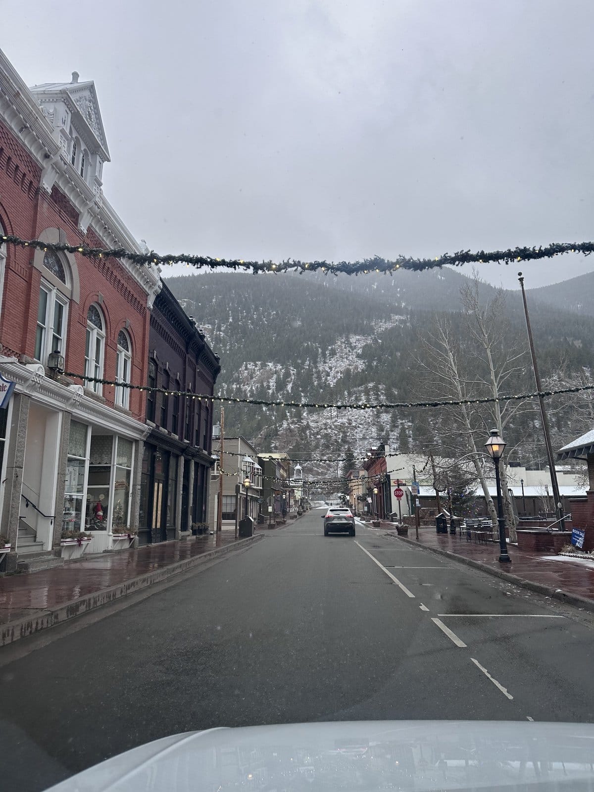 Snowy downtown Denver during NPC 2025
