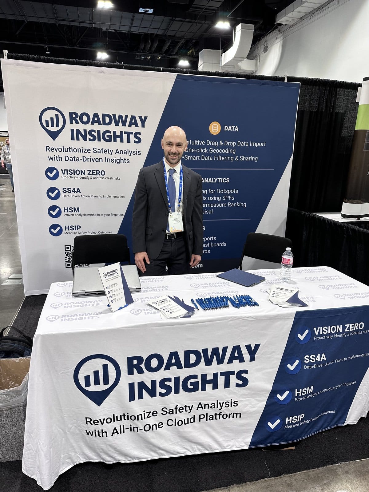 Roadway Insights booth at NPC Denver